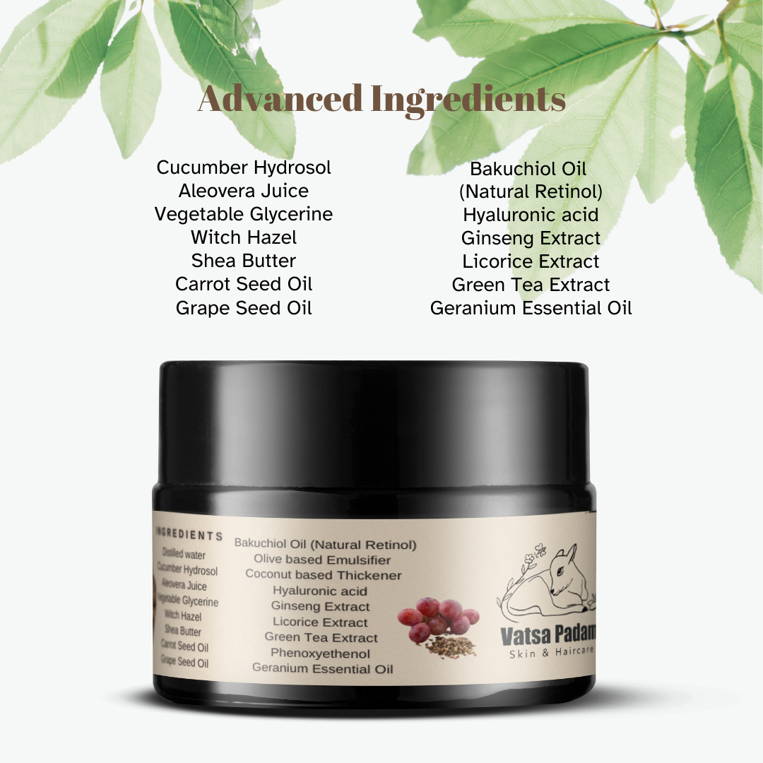Advanced Under Eye Cream With Natural Retinol