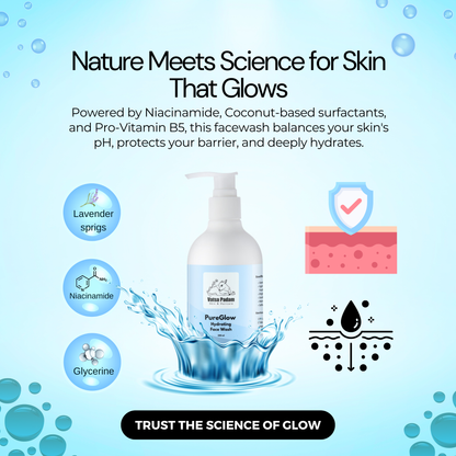 PureGlow Hydrating Face Wash