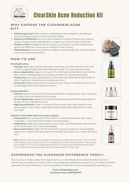 ClearSkin  Acne Reduction Kit