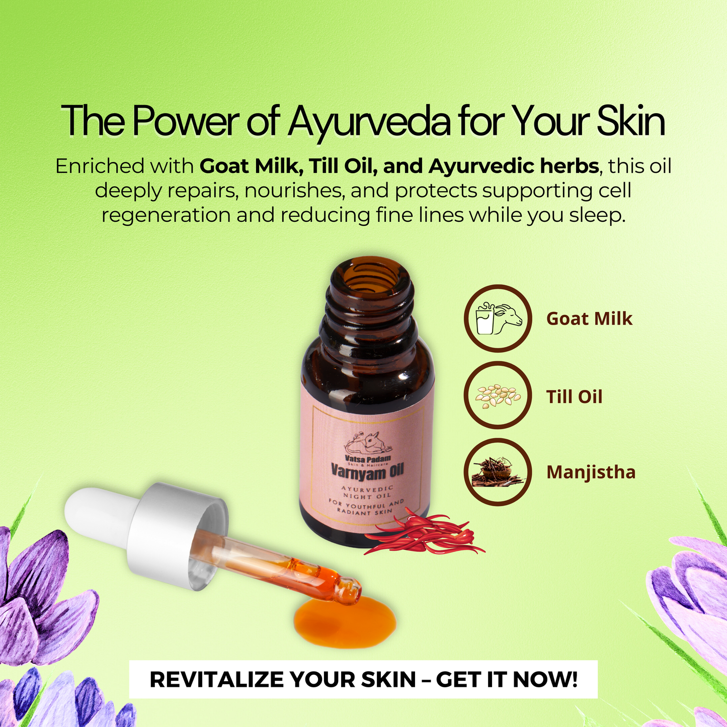 Varnyam Oil Ayurvedic Night Oil