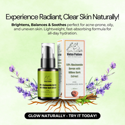 10% Niacinamide Serum with Willow Bark Extract