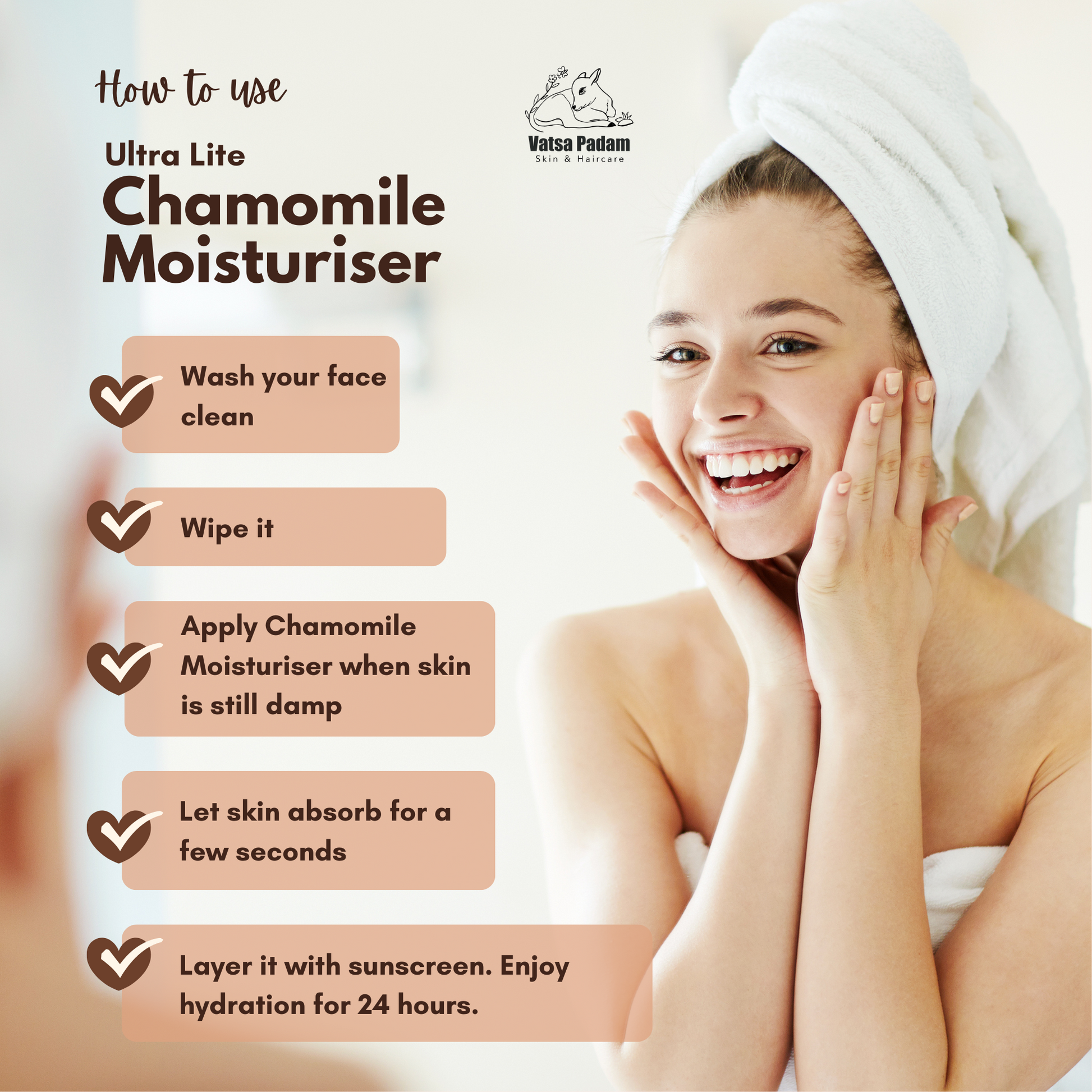How to use Ultra Lite Chamomile Moisturiser for itchy skin - 5-step application guide for maximum hydration and soothing benefits of chamomile for skin